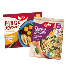 Iglo roerbaksensatie of Ping & klaar 